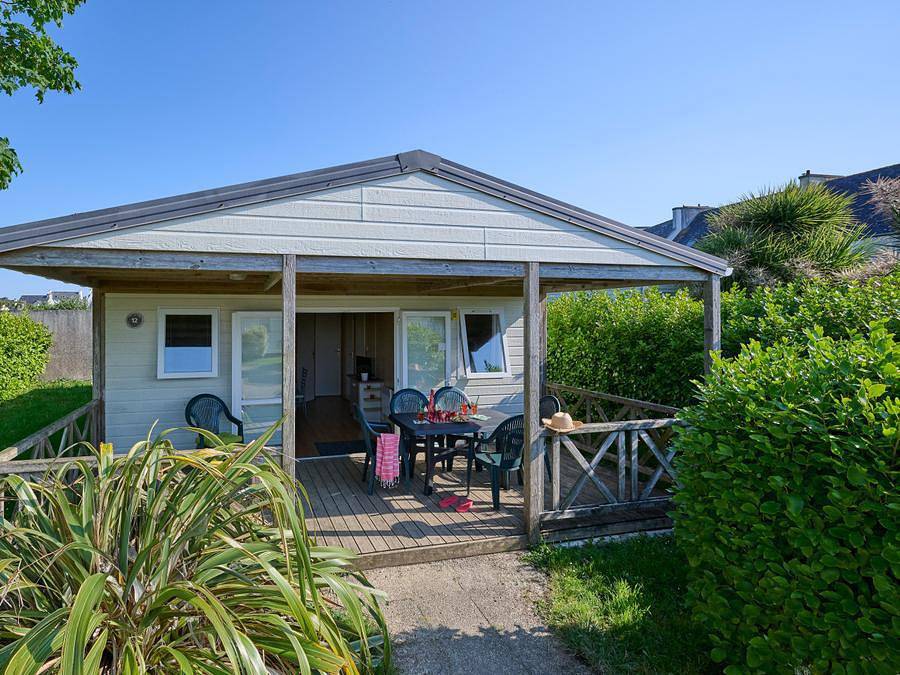 Camping Les Chalands Fleuris - Chalet 6 personen - Chalet Grand Large 6 Personen in Saint-André-des-Eaux, Côte d'Amour