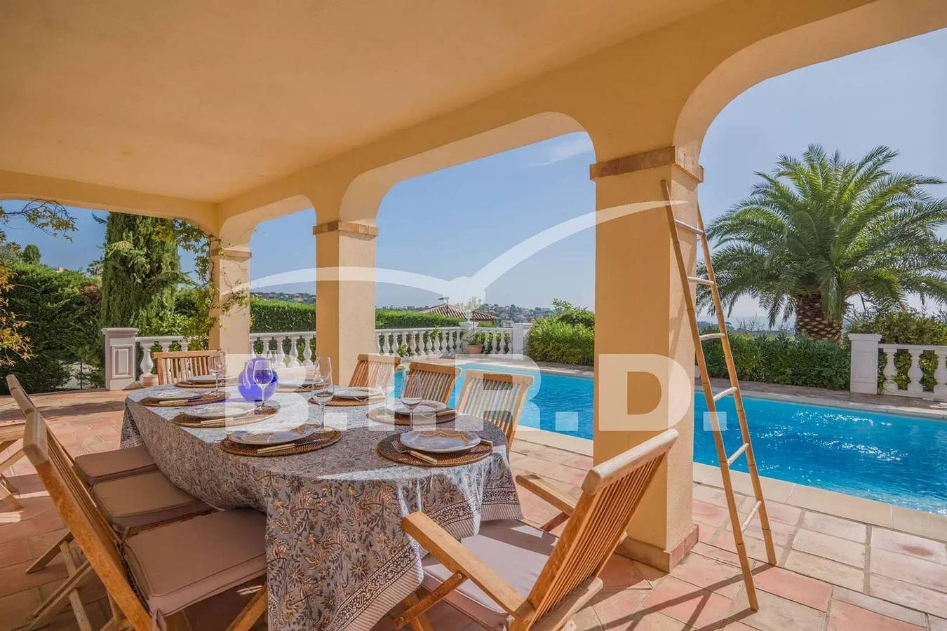 Appartement de vacances entier, Villa provençale avec vue mer in Sainte-Maxime, Côte méditerranéenne (France)