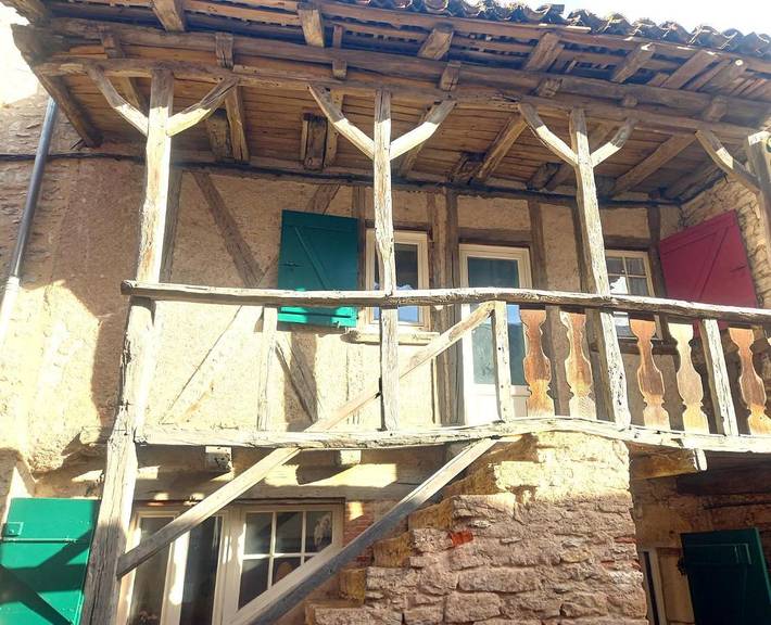 Maison de vacances pour 2 personnes, avec vue et jardin