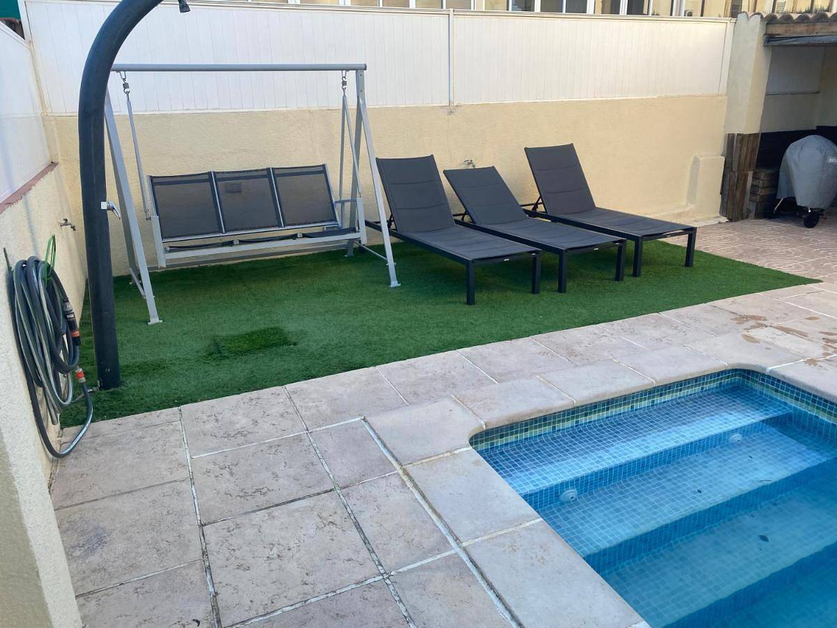 Casa con Gran Piscina particular cerca playa in Torredembarra, Costa Dorada