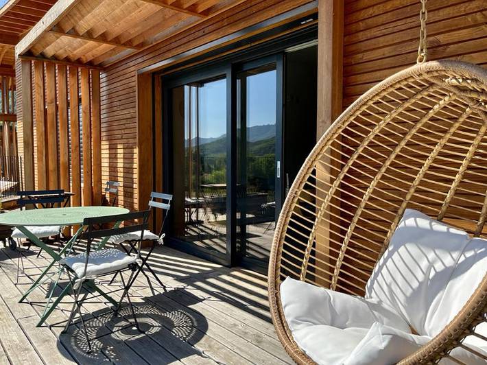 Gîte pour 5 personnes, avec terrasse