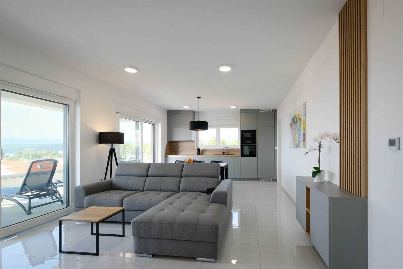 Ganze Wohnung, Sunset Royal Apartment Ii. mit wunderschönem Meerblick in Zidarici, Krk