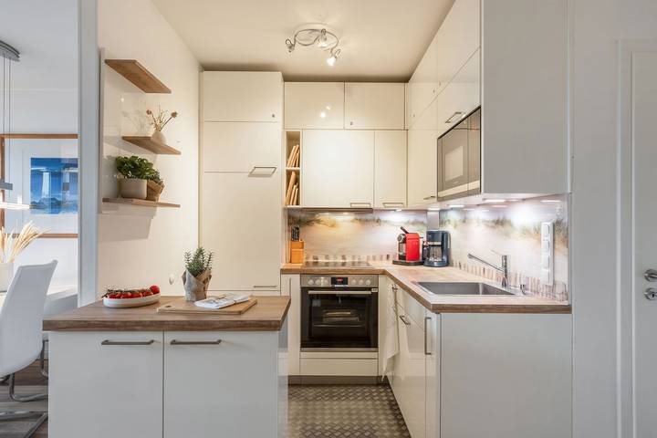 Ganze Ferienwohnung, Strandburg Strandfeeling: Balkon mit Seeblick in Ostfehmarn, Fehmarn