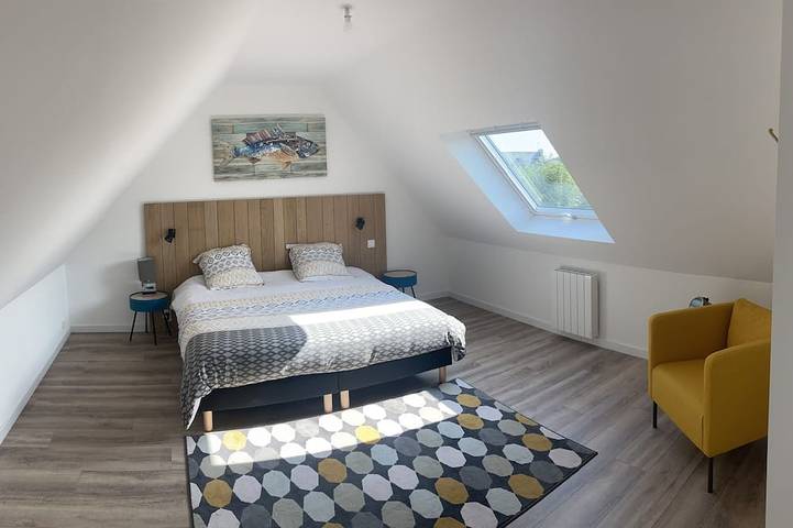 Location de vacances pour 8 personnes, avec jardin et jacuzzi dans Plage Du Billou Santec - 3