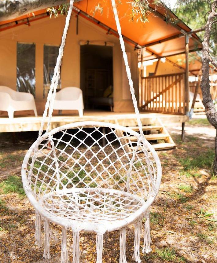 Bungalow para 2 pessoas, com Terraço e Jardim em Tavira
