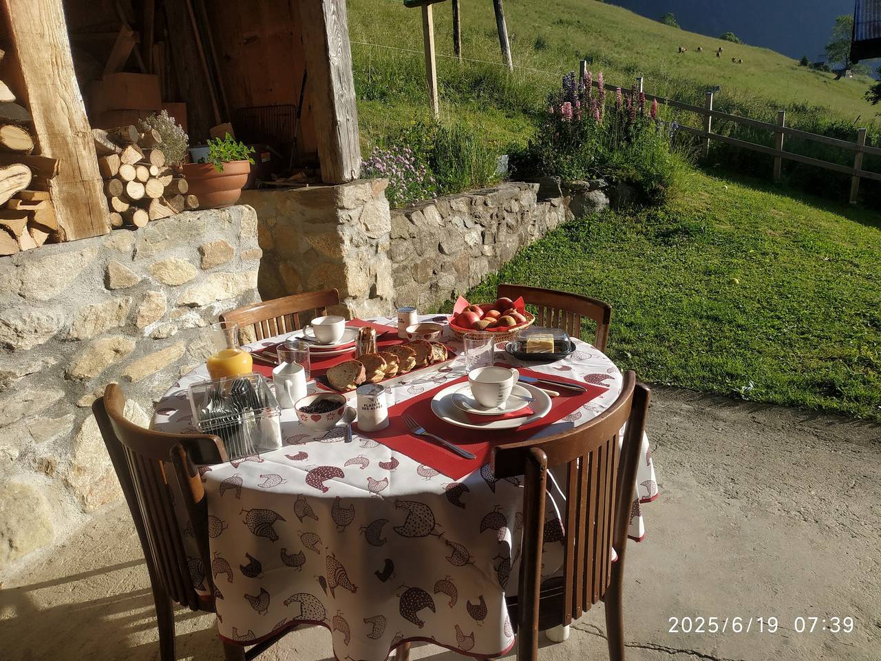 Chambre d’hôtes dans un chalet d’alpage avec vue montagne, terrasse et jardin privés in Beaufort (Rhône-Alpes), Région d'Albertville