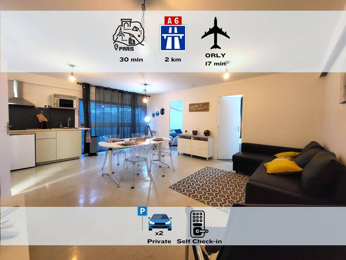 Appartement entier, Apartment in Morangis, Essonne