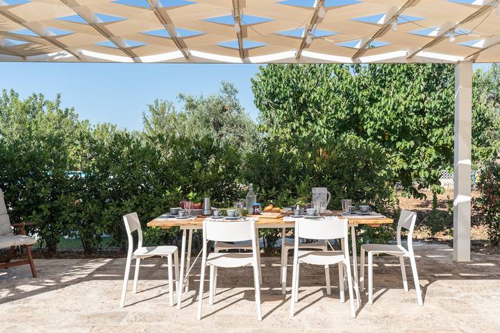 Trullo pour 7 personnes, avec piscine à Monopoli - 4