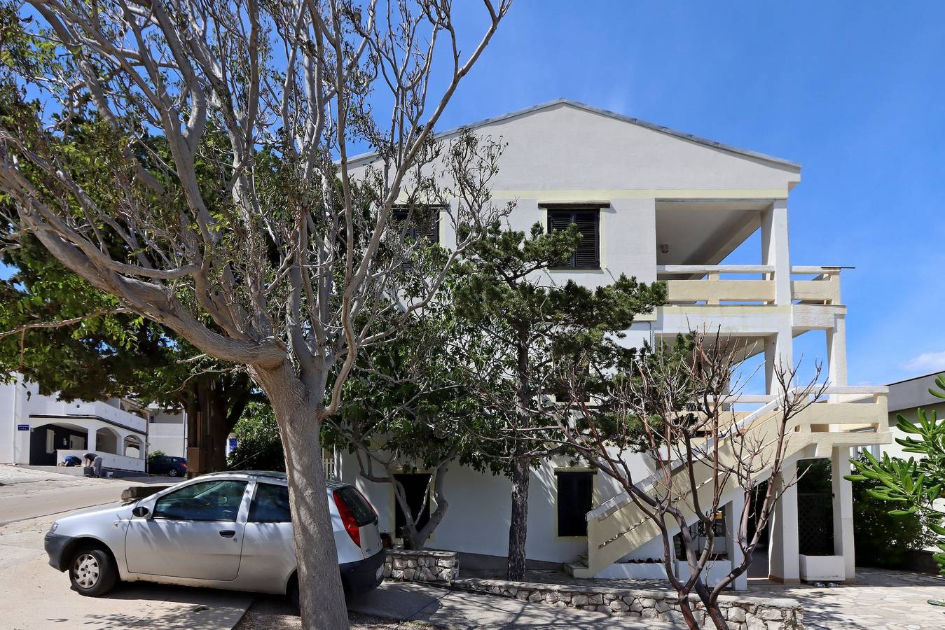 Entire apartment, Two bedroom apartment with terrace and sea view Pag A-18325-d in Pag Town, Pag Island