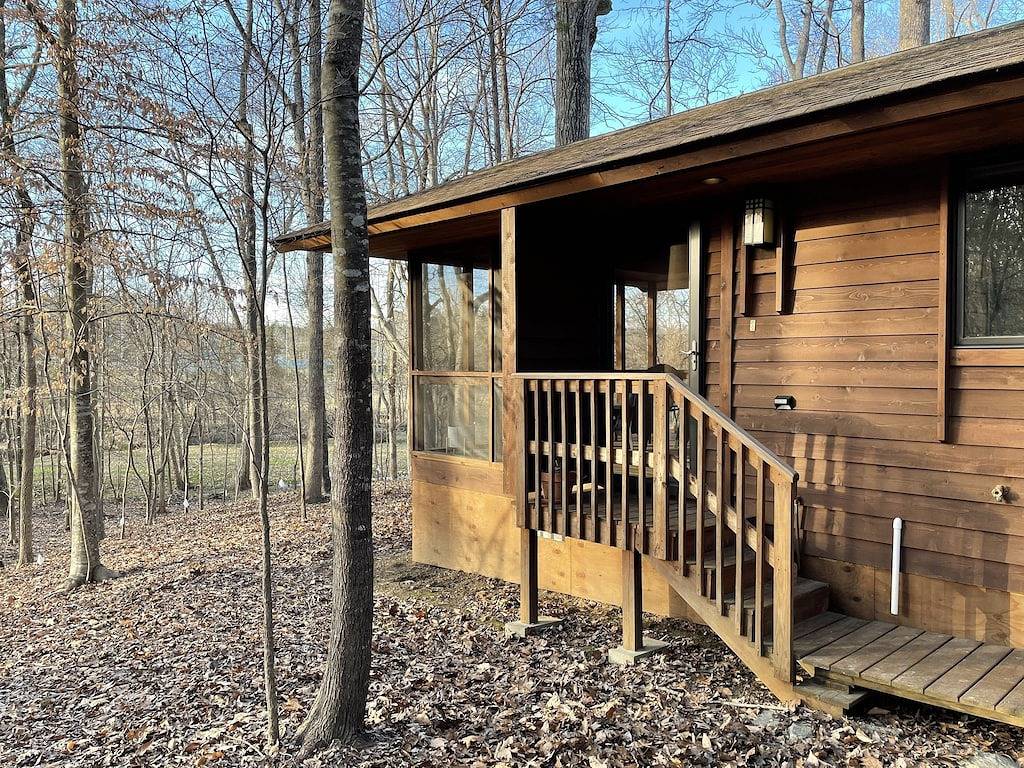 Cabin amongst the trees in Union County (NC)