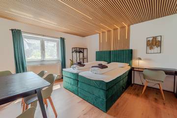 Gîte pour 7 personnes, avec terrasse à Ulm