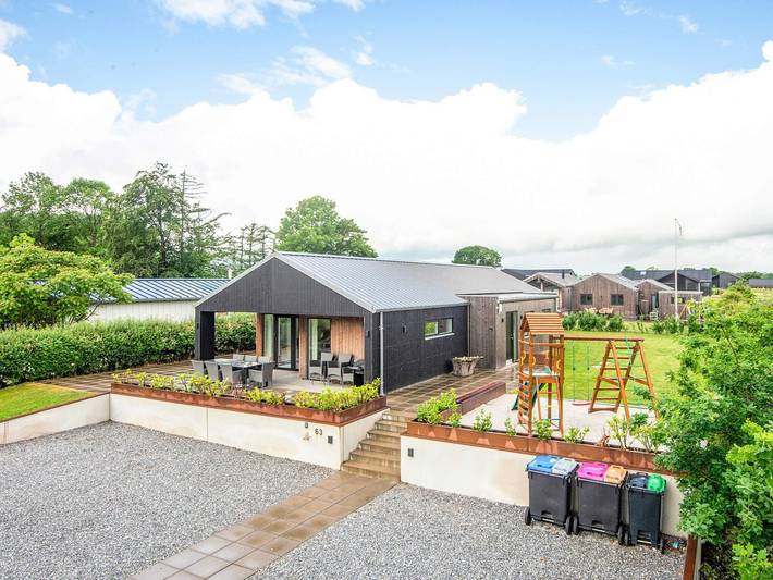 Ferienhaus für 9 Personen, mit Terrasse und Garten sowie Ausblick in Kelstrup Strand