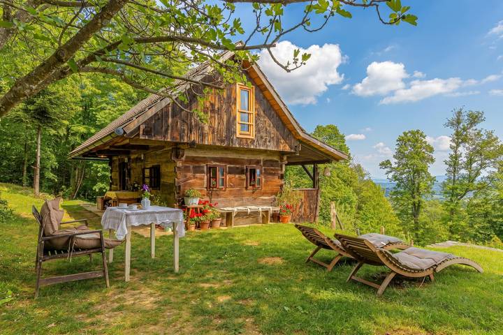 Chalet for 3 personer, med Balkon og Terrasse i Slovenien