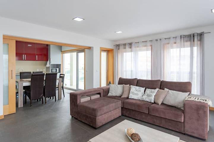 Gîte pour 6 personnes, avec balcon dans Gafanha da Boa Hora