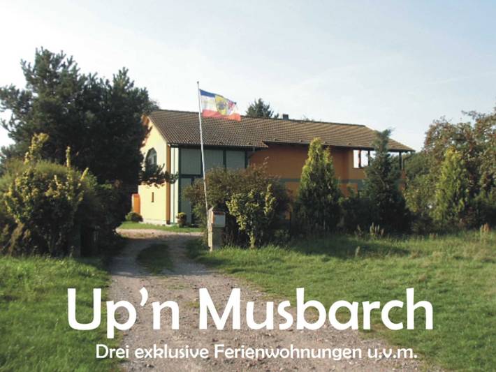 Ferienwohnung für 4 Personen, mit Terrasse und Garten sowie Seeblick in Stolpe auf Usedom