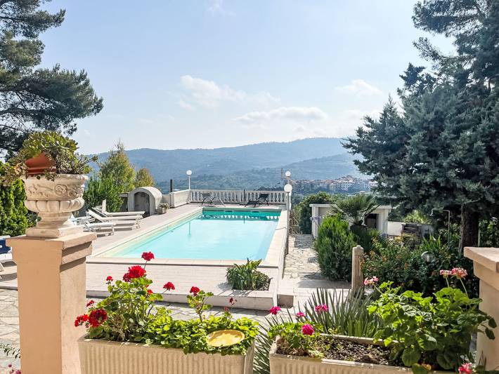 Ferienwohnung für 6 Personen, mit Ausblick und Balkon sowie Garten - 1