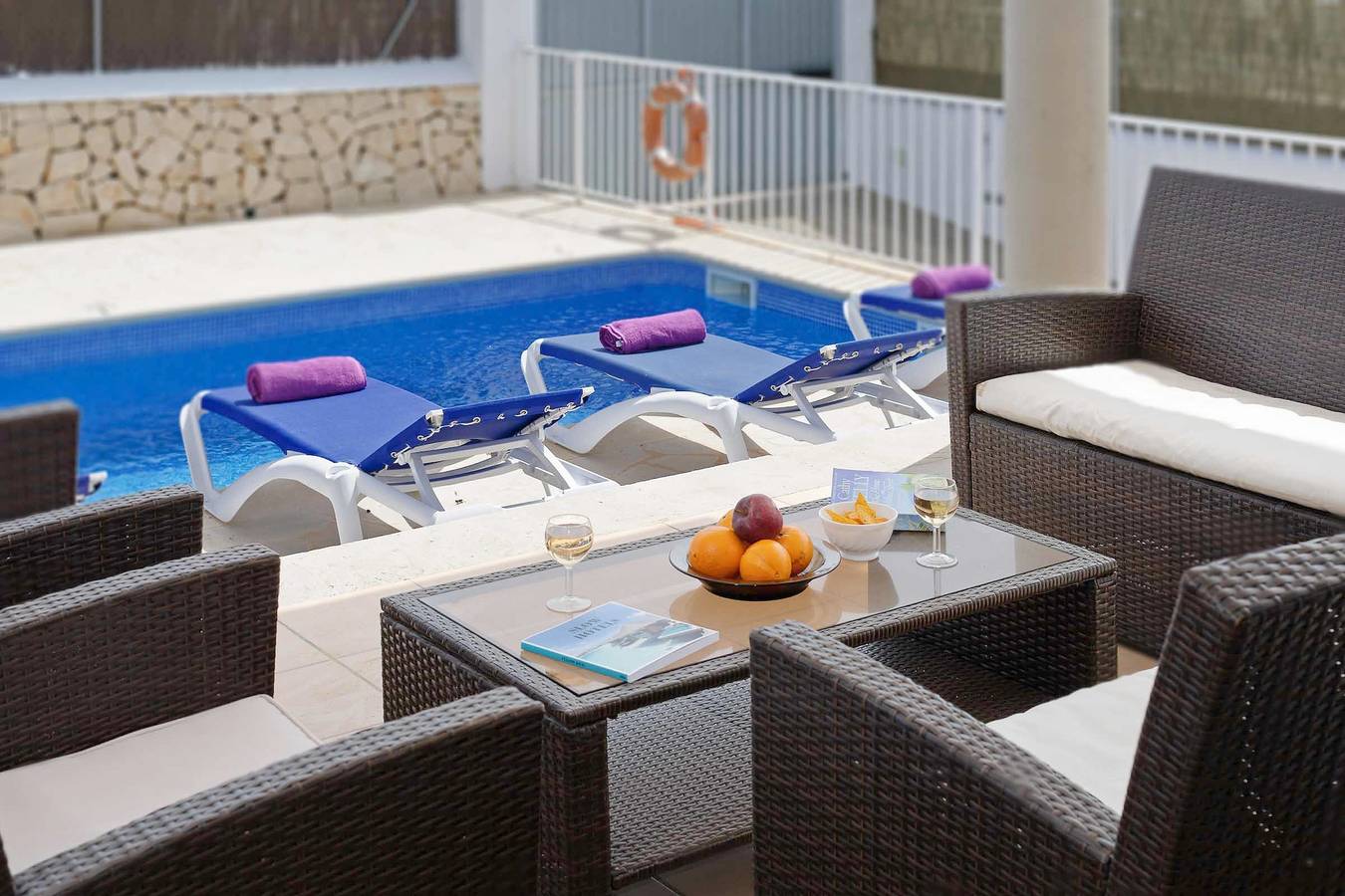 Villa für 9 Personen mit Balkon in Cala d'Or, Santanyí