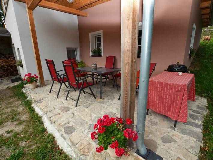 Schlafzimmer Bauernhaus am Wald in Region Usti