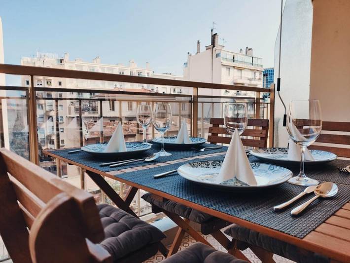 Gîte pour 4 personnes, avec terrasse et vue dans Plage Magnan - 2
