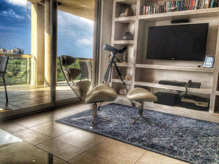 Vacation apartment for 5 people, with yard and ocean view as well as pool in Saint Martin