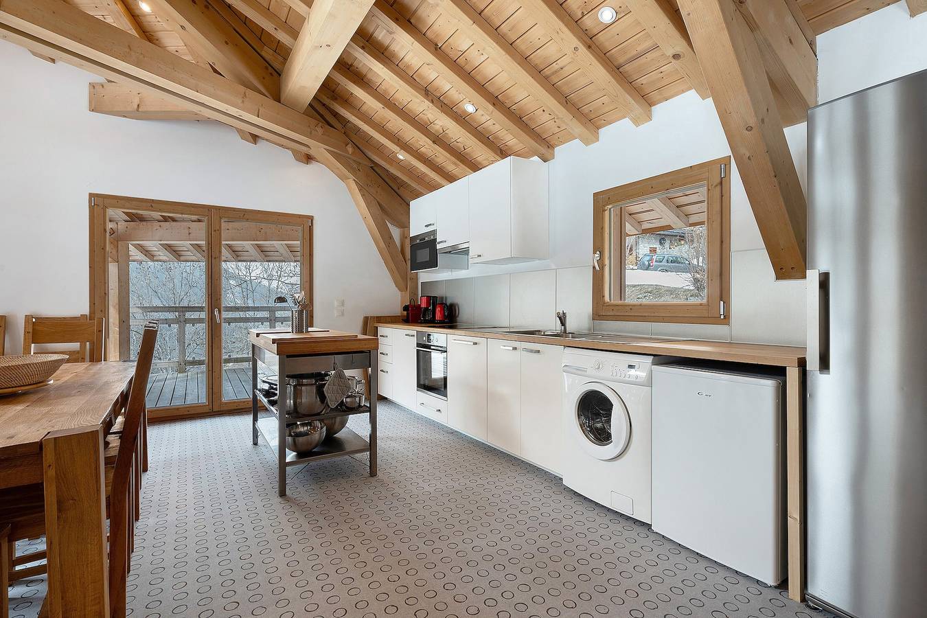 Geheel appartement, Appartement 'Aiguille Rouge': Bergzicht, Balkon en Wi-Fi in Vanoise Nationaal Park