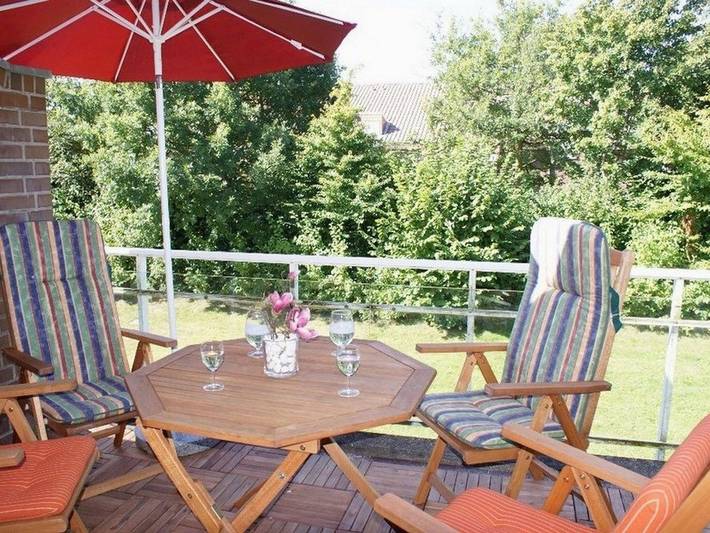 Ferienwohnung für 4 Personen, mit Balkon - 1