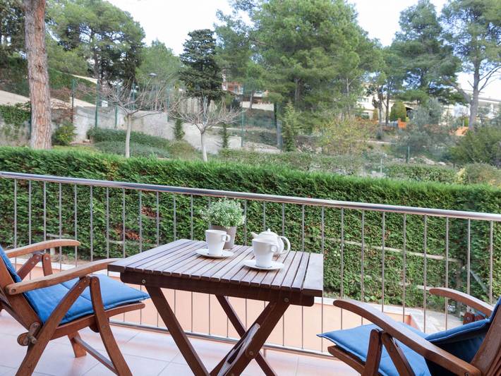 Vakantieappartement voor 4 personen, met tuin en terras in L'Escala