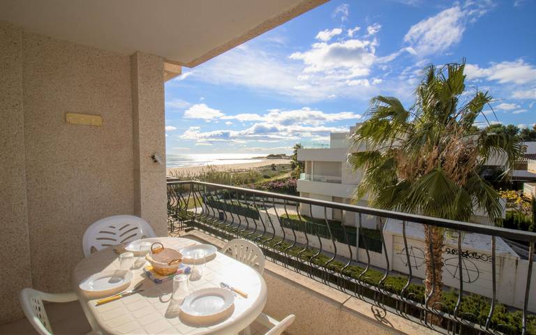 Ferienwohnung für 4 Personen, mit Terrasse und Pool sowie Garten in Alcossebre - 2