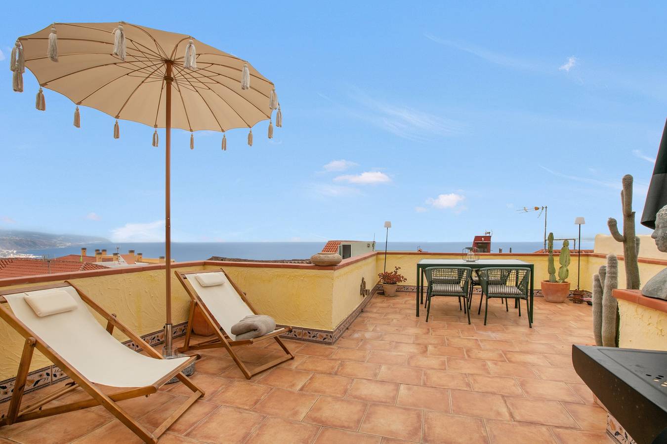 Casa Carmen – Historisches Ferienhaus mit Teide- und Meerblick in La Matanza de Acentejo in La Matanza de Acentejo, Teneriffa Nord