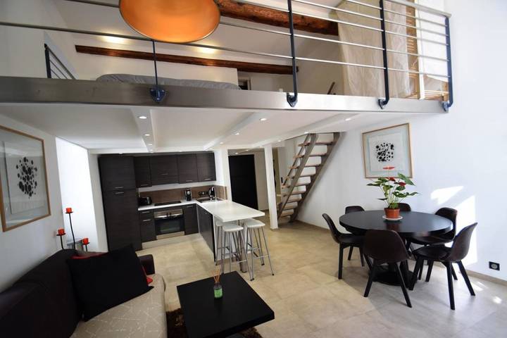 Appartement de vacances pour 6 personnes, avec vue et terrasse