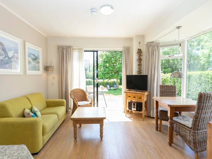 Vakantieappartement voor 2 personen, met tuin en terras, met huisdier in De Koog