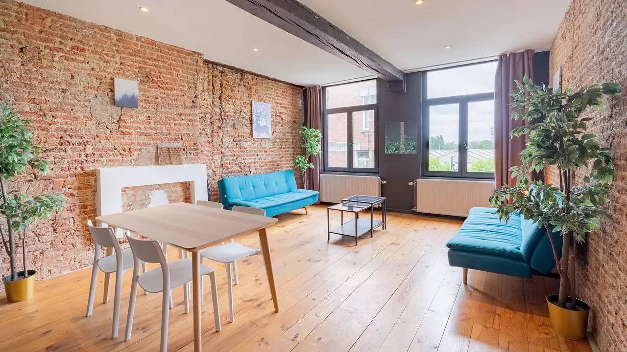 Apartamento vacacional entero, Ferienwohnung für 9 Personen (70 m²) in Antwerpen in Amberes, Región de Amberes