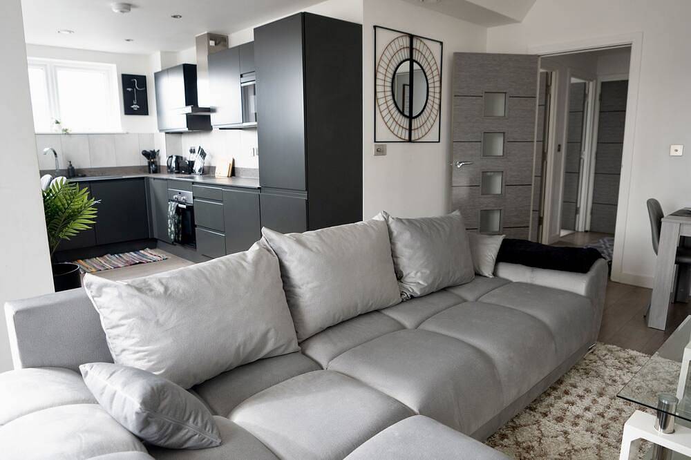 Ganze Wohnung, Luxury 2 bed Apartment in Town Centre - Free Wifi! in Luton, Chiltern Hills