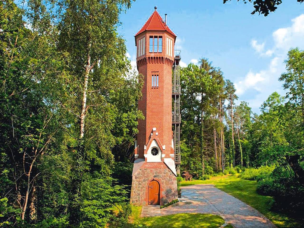 Wasserturm in Kuchelmiß in Kuchelmiß, Mecklenburgische Seenplatte