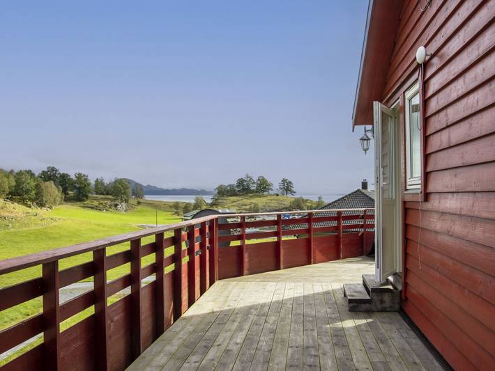 Ferienhaus für 8 Personen, mit Balkon und Garten in Hardangerfjord