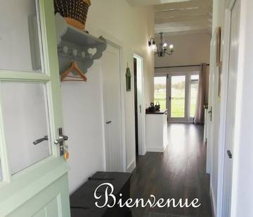 Maison de campagne pour 4 personnes, avec jardin et vue à Mégrit