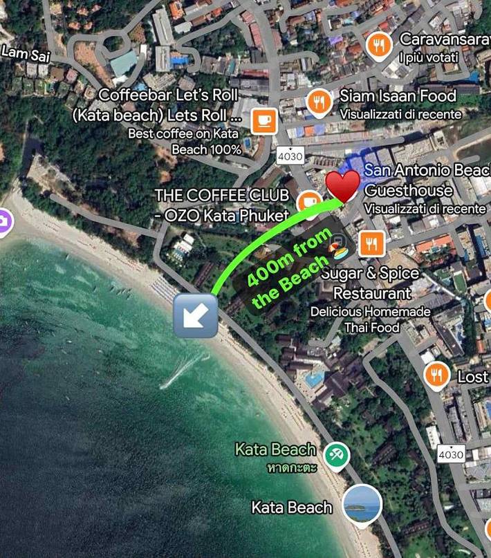 Maison d’hôte pour 3 personnes, avec vue à Kata Beach