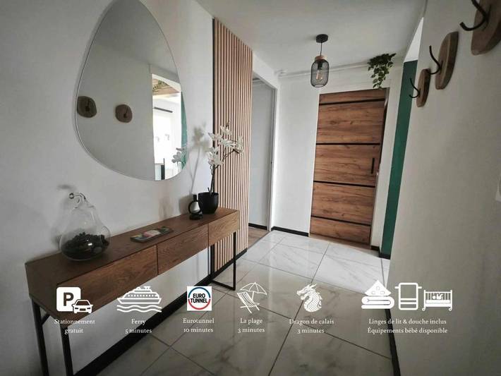 Appartement de vacances pour 4 personnes, avec terrasse