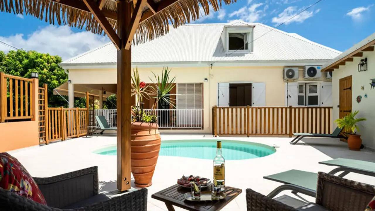 Appartement de vacances entier, Appartement de vacances pour 8 personnes avec jardin in Goyave (Guadeloupe), Guadeloupe
