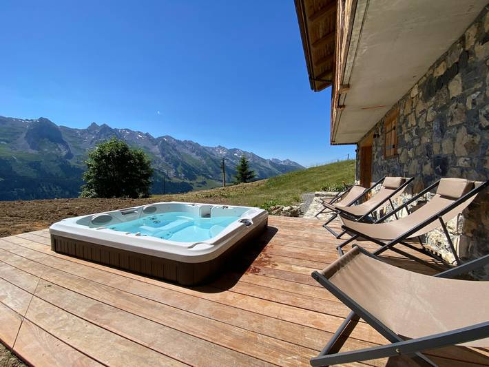 Maison de vacances pour 15 personnes, avec balcon et jardin, adapté aux familles en Haute-Savoie - 2