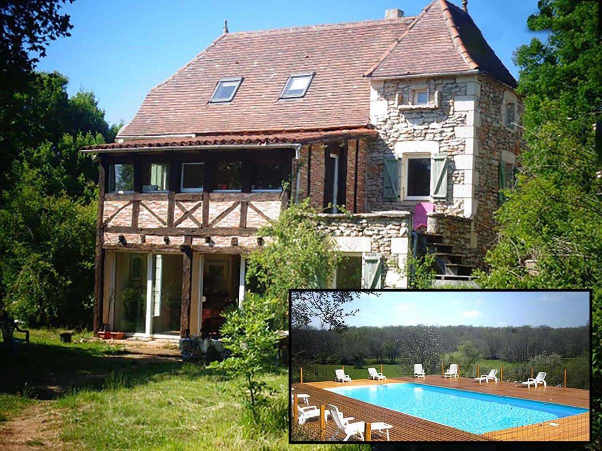 Four-Bedroom House in Marcilhac-sur-Célé, Quercy