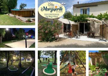Gîte pour 4 personnes, avec jardin ainsi que vue et piscine à Tulette
