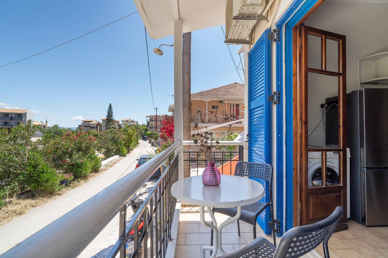 Ganze Wohnung, Apartment 'Mati Guest House' mit Meerblick, Wlan und Klimaanlage in Nydri, Griechenland