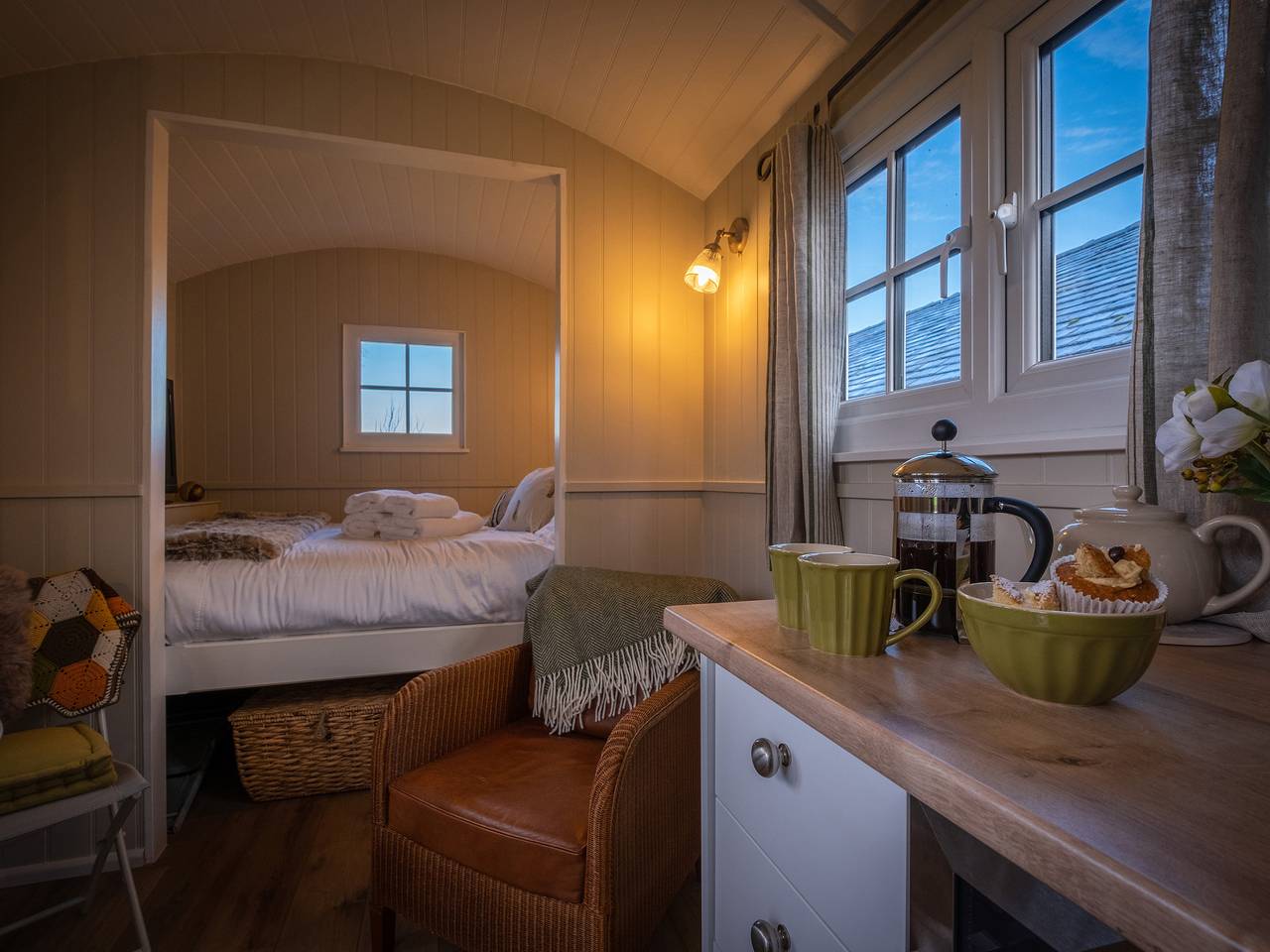 The Pleasant Hut at Mount Pleasant Farm in Cumbria