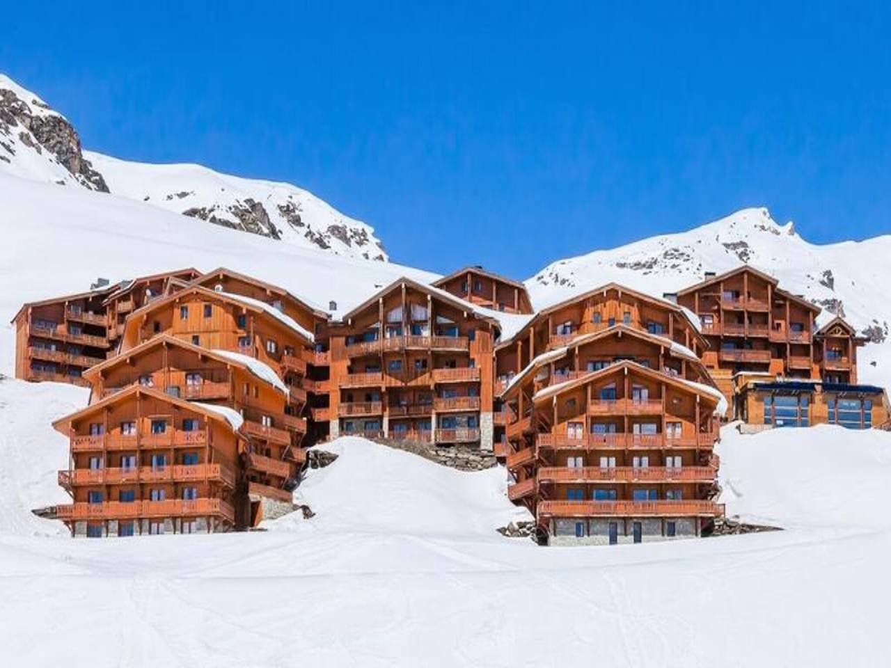 Geheel appartement, Appartement in Val Thorens met spa en zwembad in Val Thorens, Massif de la Vanoise