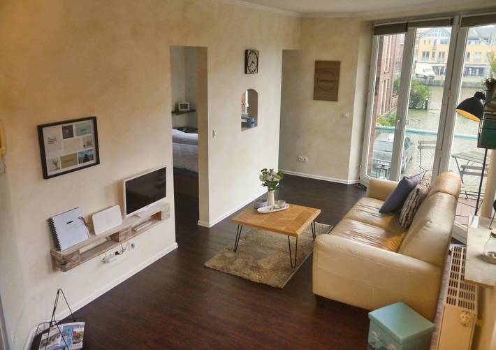 Ferienwohnung für 3 Personen, mit Seeblick und Balkon - 1