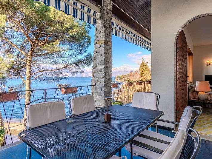 Ferienhaus für 7 Personen, mit Garten und Seeblick am Lago Maggiore