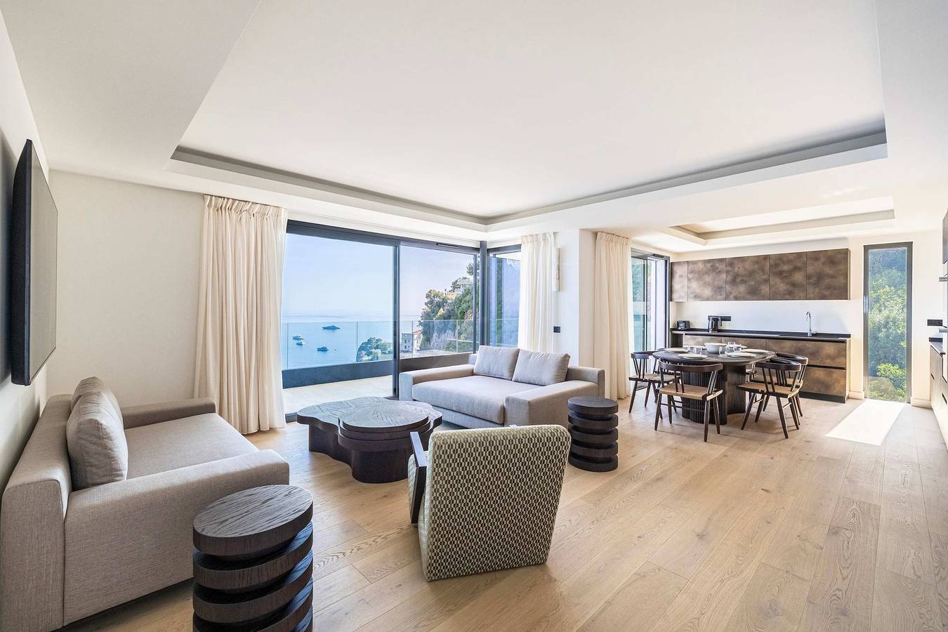Ganze Wohnung, Ferienwohnung für 6 Personen mit Garten in Roquebrune-Cap-Martin, Mittelmeerküste (Frankreich)