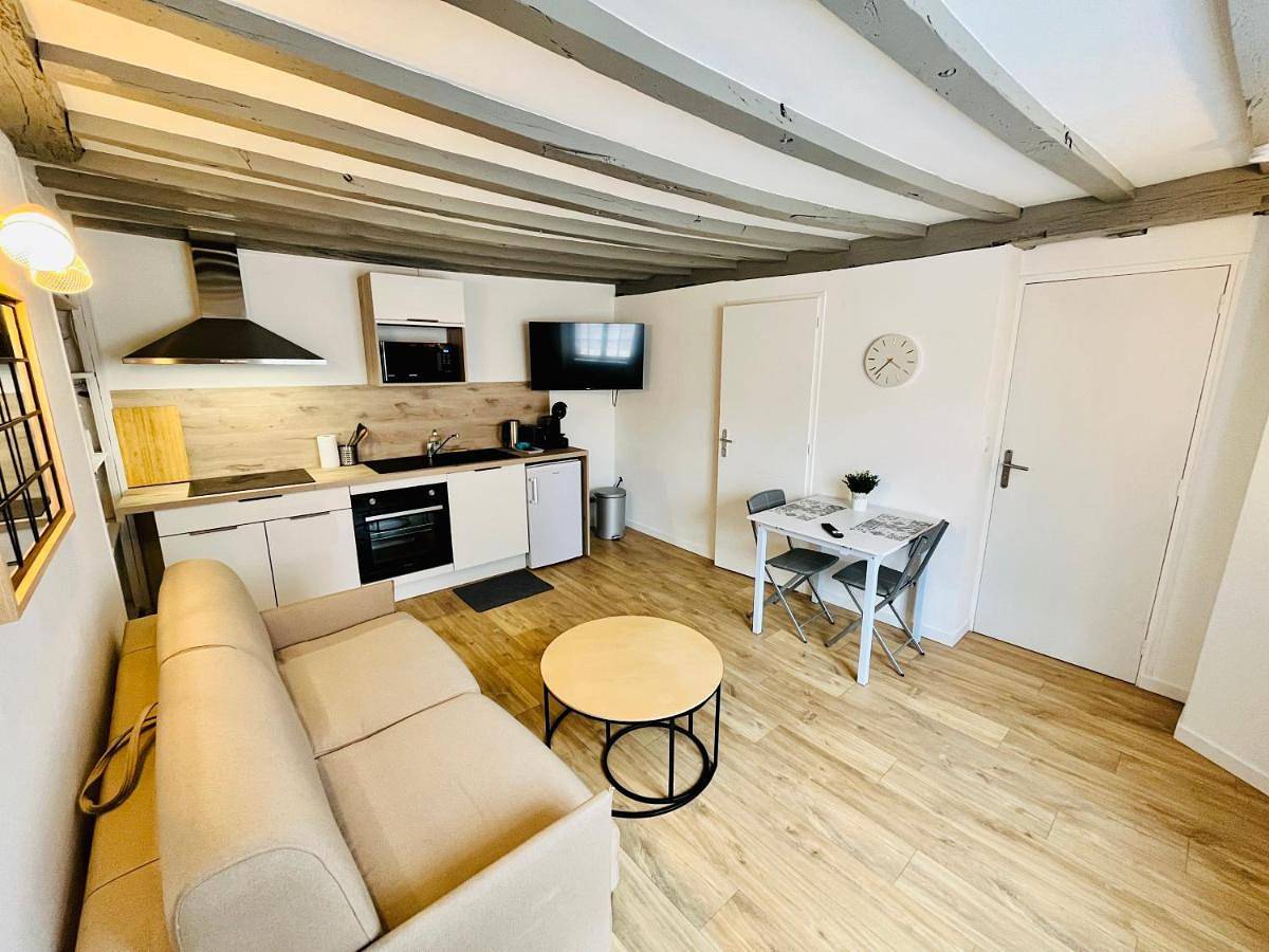 Appartement entier, Le Louis Xii - Studio entre Loire et Château Royal - Manoir de la Concorde in Amboise, Région de Tours