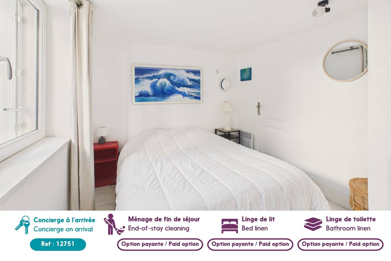 Ganze Wohnung, Appartement pour 4, plein centre, plage à 700 m in Les Portes-en-Ré, Ile de Re